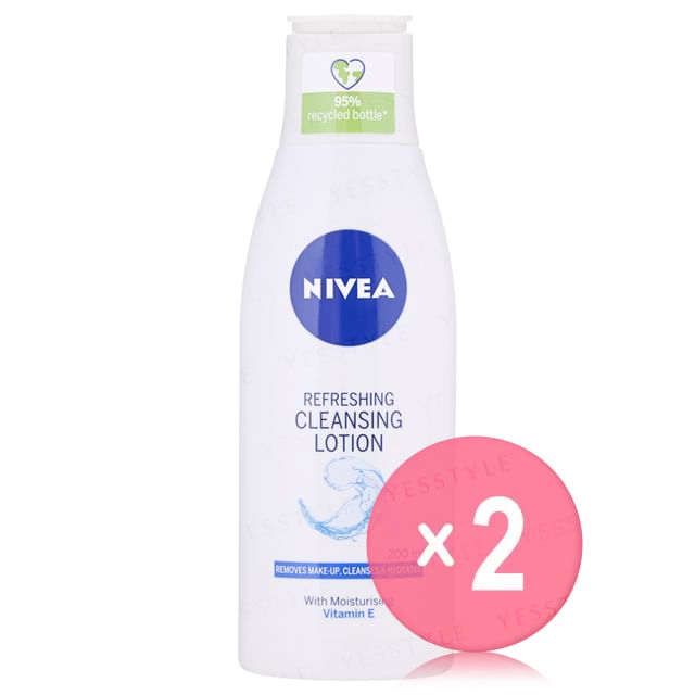 NIVEA-Daily Essentials Refreshing Cleansing Lotion 2pcs Bundle Set