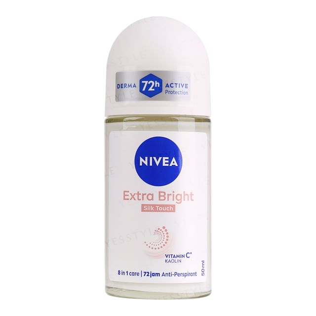 NIVEA-Extra Bright Silk Touch Vitamin C Kaolin Deodorant Roll On