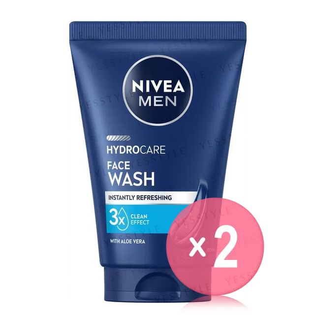 NIVEA-HydroCare Instantly Refreshing Face Wash 2pcs Bundle Set