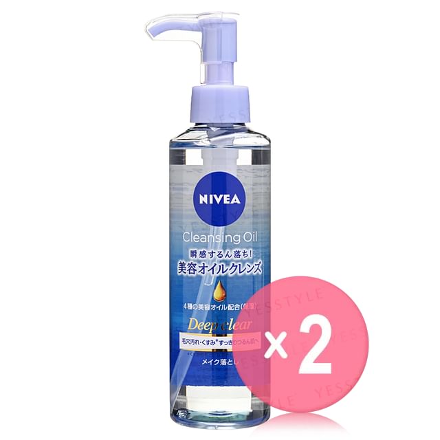 Nivea Japan-Face Deep Clear Cleansing Oil 2pcs Bundle Set