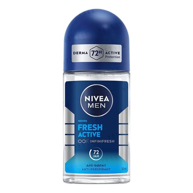 NIVEA-Men Fresh Active Deodorant Roll On Indonesia Edition