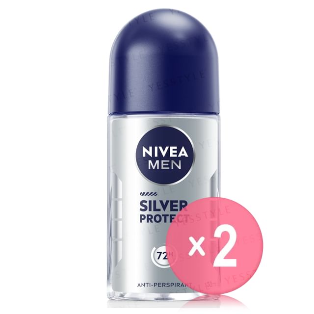 NIVEA-Men Silver Protect Deodorant Roll On 2pcs Bundle Set
