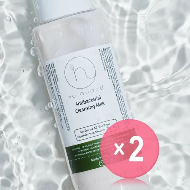no added-Antibacterial Cleansing Milk 2pcs Bundle Set