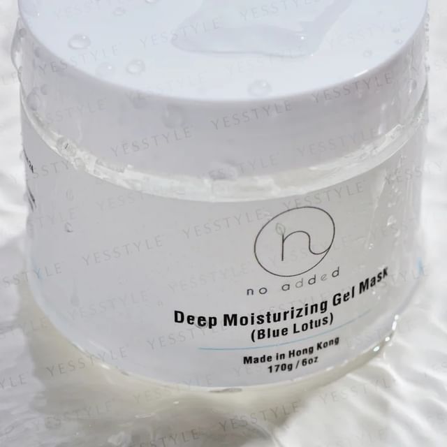 no added-Blue Lotus Deep Moisturizing Gel Mask