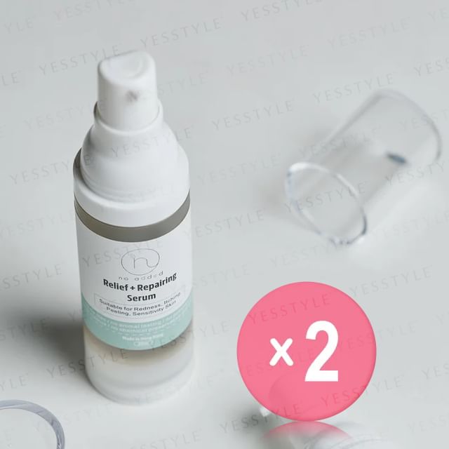 no added-Relief Repairing Serum 2pcs Bundle Set