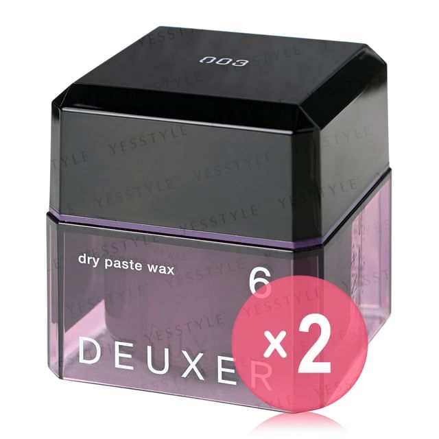 no3-Deuxer Wax 6 Dry Paste 2pcs Bundle Set
