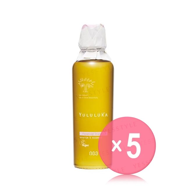no3-Yululuka Flora Moist Shampoo 5pcs Bundle Set