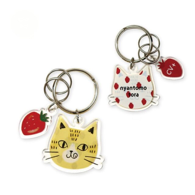 noafamily-Cat Acrylic Bag Charm Tora