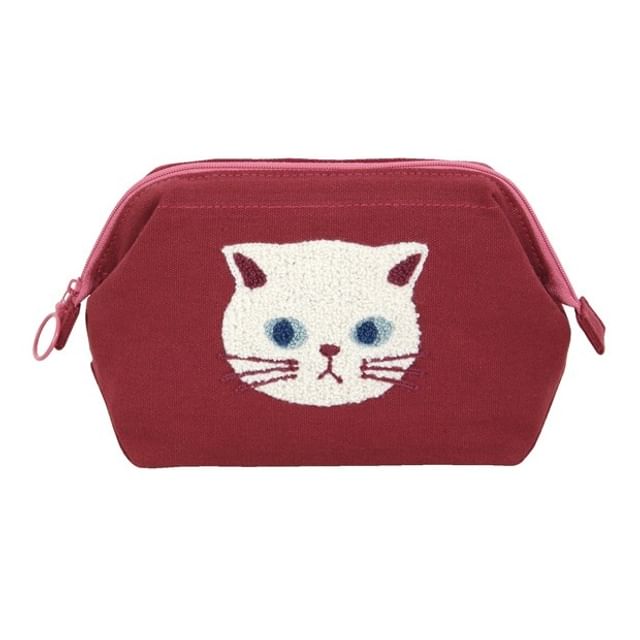 noafamily-Cat FamiNeko Makeup Pouch Red