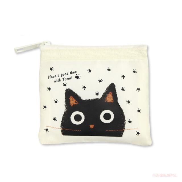 noafamily-Cat Mesh Mini Makeup Pouch