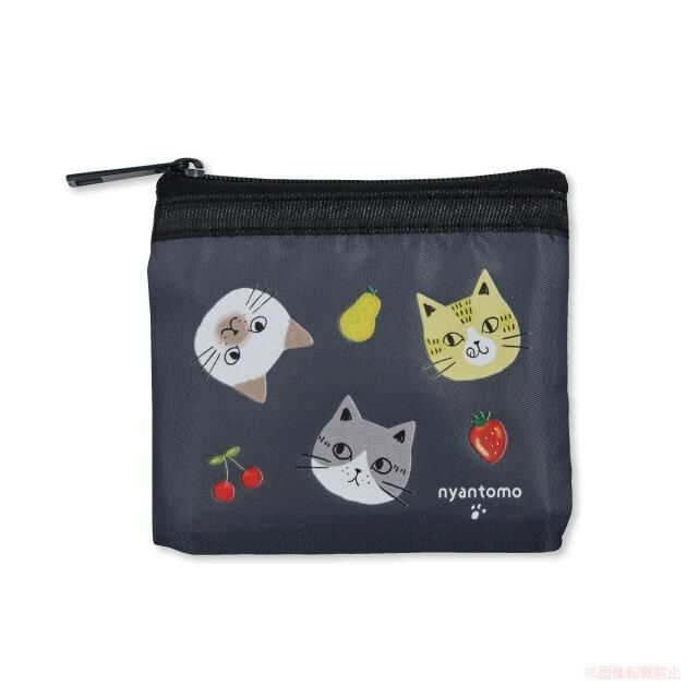 noafamily-Cat Mesh Mini Makeup Pouch-1 Pz