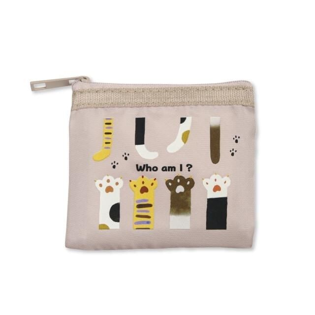 noafamily-Cat Mesh Mini Makeup Pouch