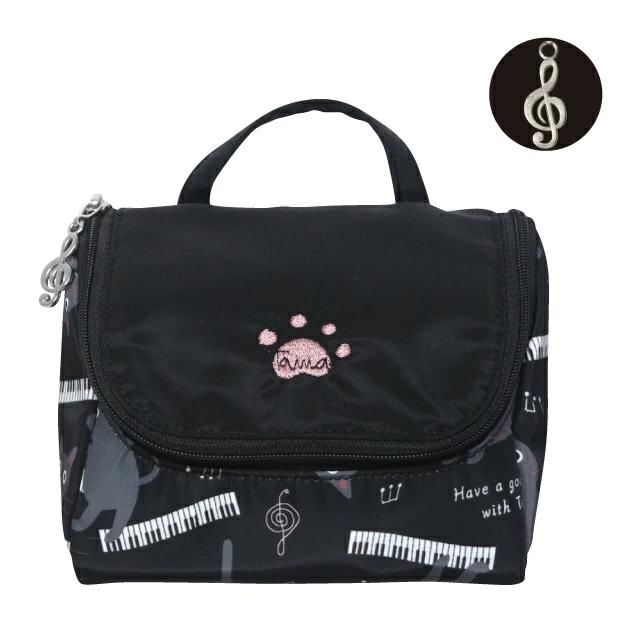 noafamily-Cat Print Makeup Pouch