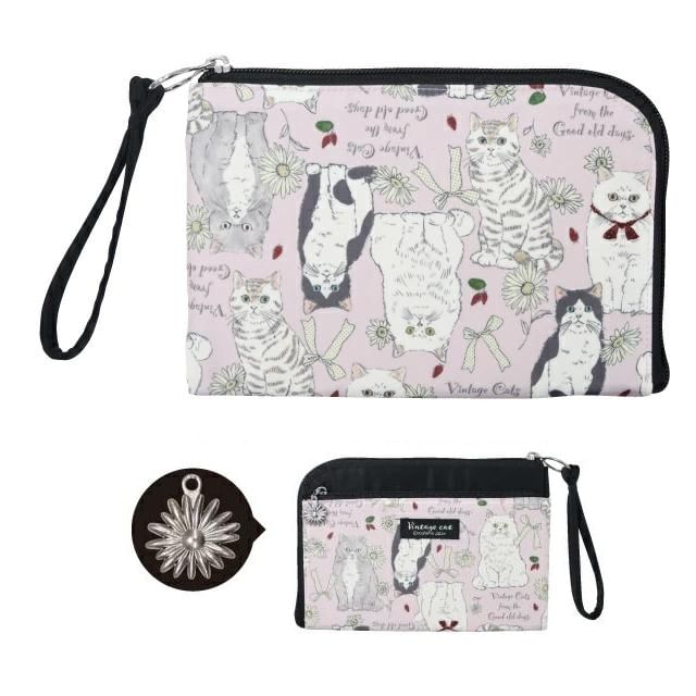 noafamily-Cat Printed Card Case
