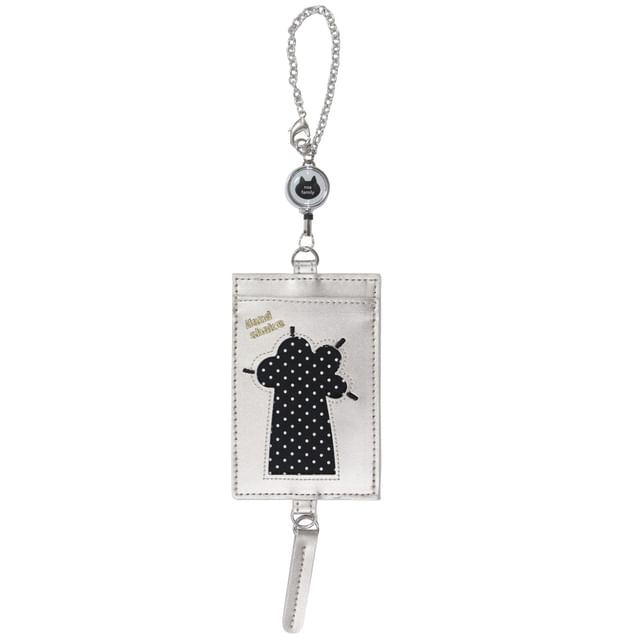 noafamily-Cats Paw Card Holder Silver
