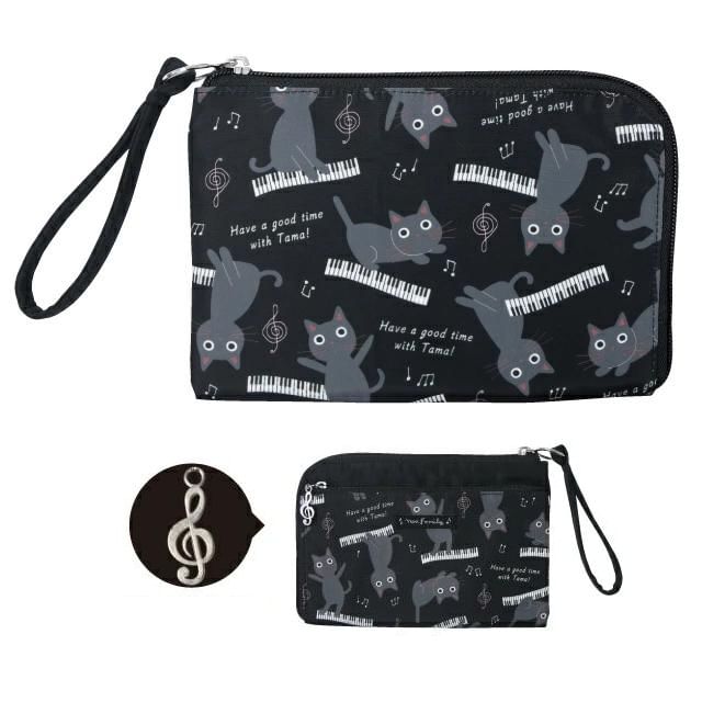 noafamily-Tama-chan Cat Print Card Case