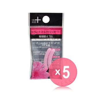 Noble-Separate Comb Lash Curler Rubber Refill 5pcs Bundle Set