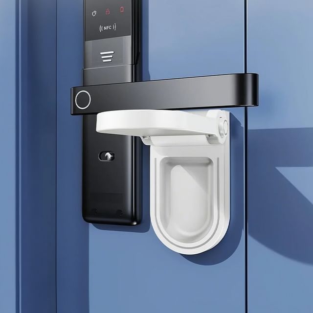 Nommon-Travel Plastic Adhesive Door Lock