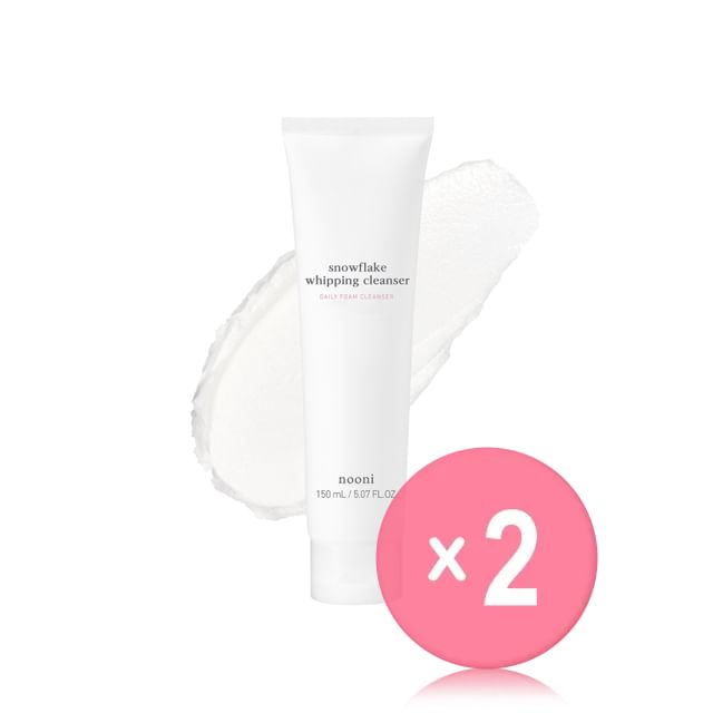 Nooni-Snowflake Whipping Cleanser 2pcs Bundle Set