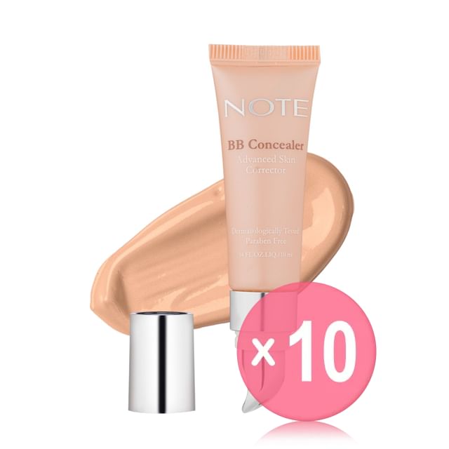 NOTE-BB Concealer Advanced Skin Corrector - 2 Colors 10pcs Bundle Set