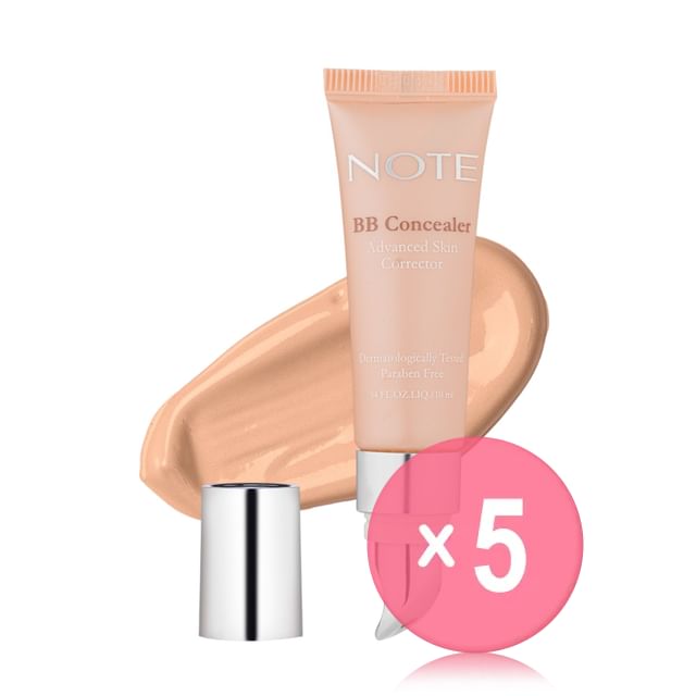 NOTE-BB Concealer  Advanced Skin Corrector - 2 Colors 5pcs Bundle Set