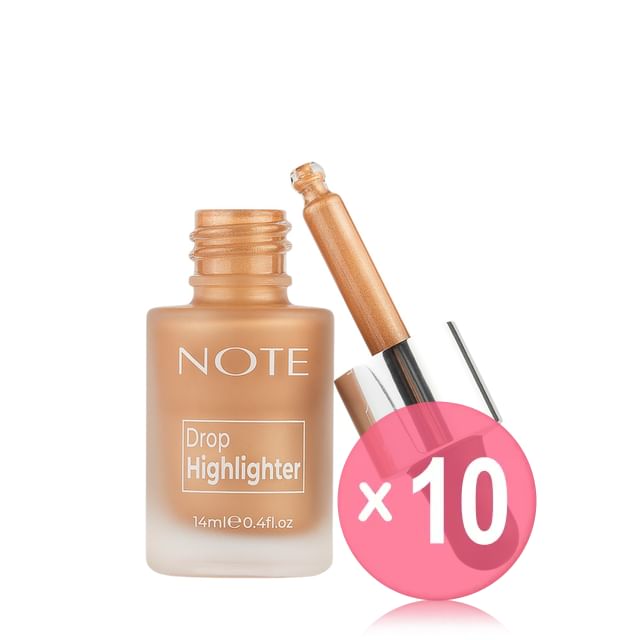 NOTE-Drop Highlighter - 3 Colors 10pcs Bundle Set