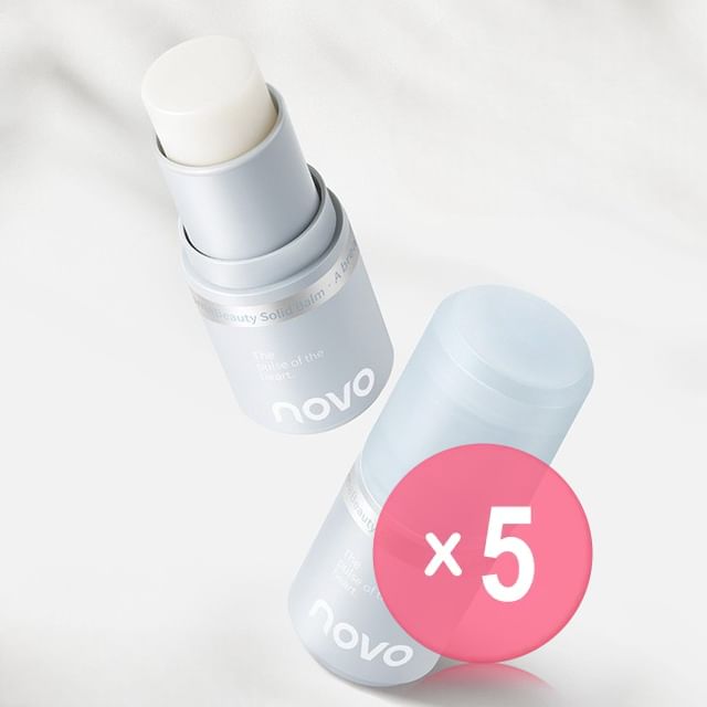 NOVO-Aromabeauty Solid Balm - 3 Scents 5pcs Bundle Set