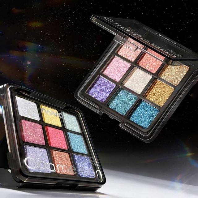 NOVO-Palette de fards à paupières Cloud Shining Chameleon - 9 teintes 2 versions