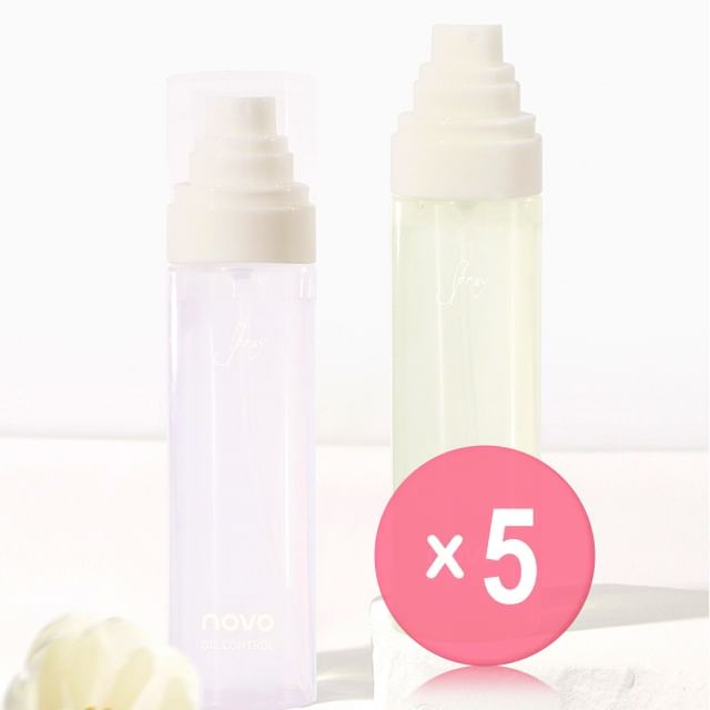 NOVO-Potent Clear Makeup Setting Spray - 2 Types 5pcs Bundle Set