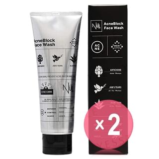 NULL-Acne Block Face Wash 2pcs Bundle Set