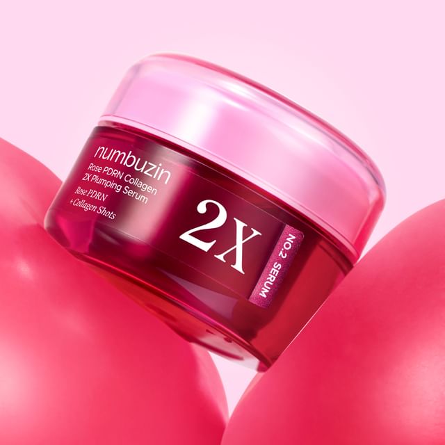 numbuzin - No.2 Rose PDRN Collagen 2X Plumping Serum | YesStyle