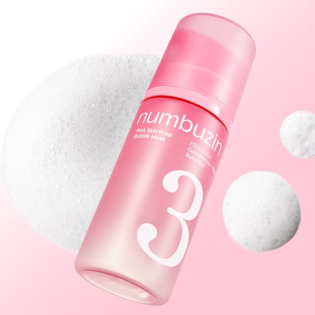 numbuzin-No3 PHA Skin Prep Bubble Mask
