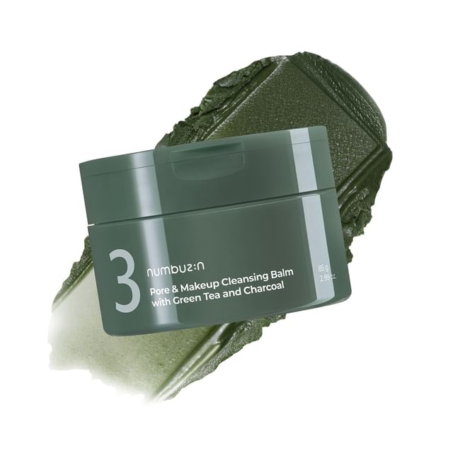 Numbuzin No.3 Pore & Makeup Cleansing Balm with Creen Tea