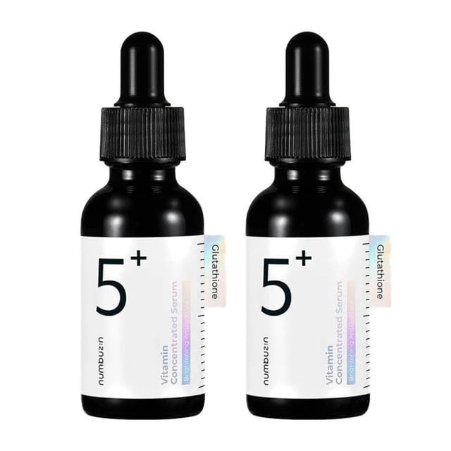 numbuzin No.1 No.5 セット No.5+ Vitamin Ampoule & Pad Duo – numbuzin
