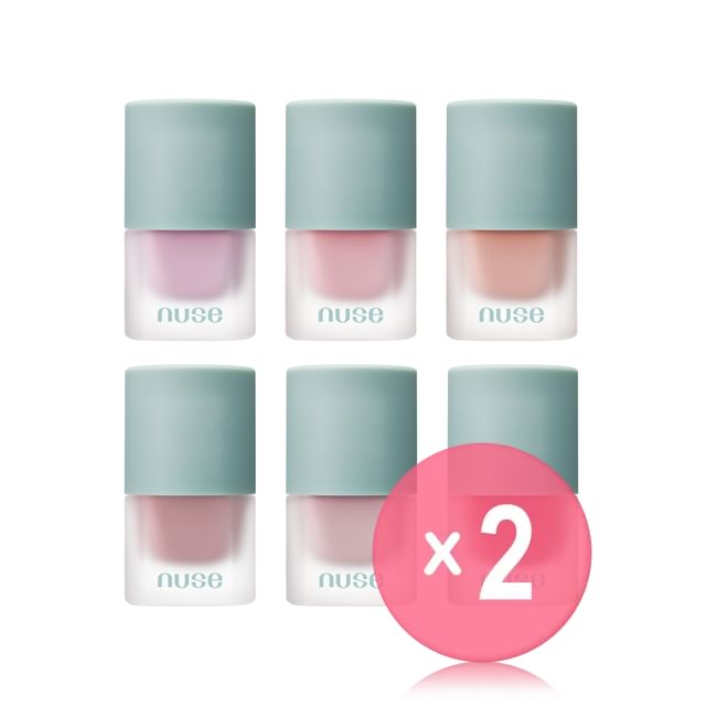 nuse-Mousse Care Cheek - 6 Colors 2pcs Bundle Set