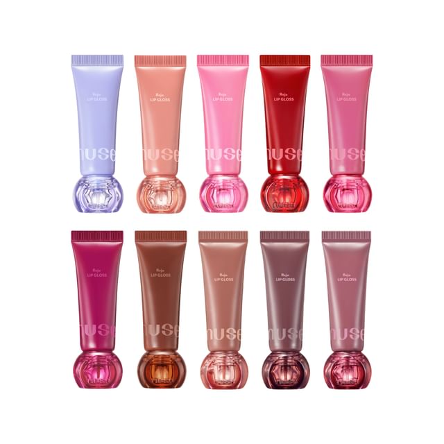 nuse-Reju Lip Gloss - 10 Colors