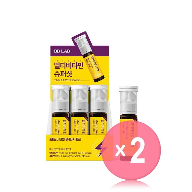 Nutrione-BB LAB Multivitamin Super Shot 2pcs Bundle Set