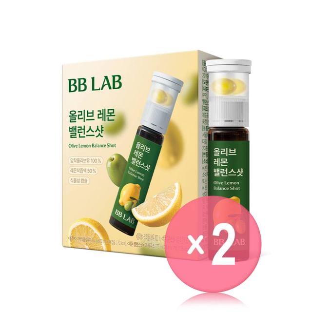 Nutrione-BB LAB Olive Lemon Balance Shot 2pcs Bundle Set
