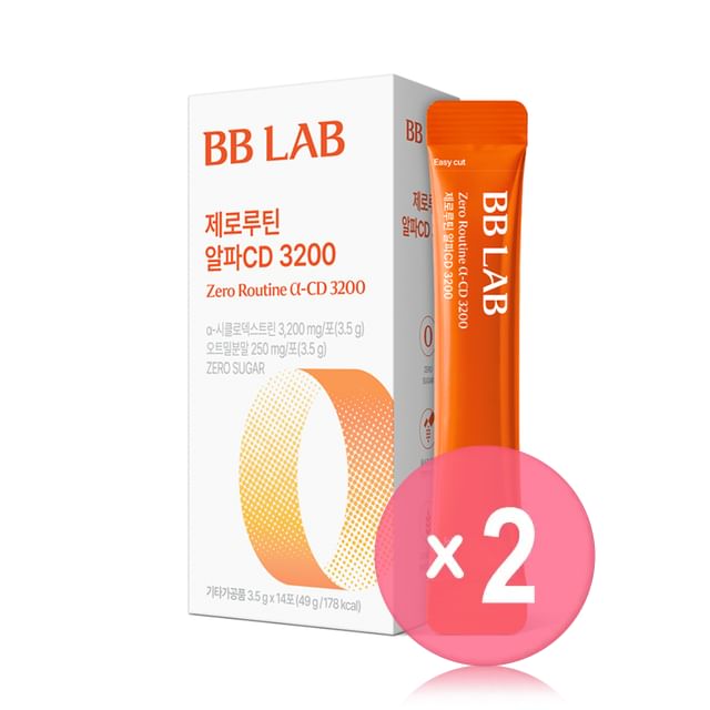 Nutrione-BB LAB Zero Routine Alpha-CD 3200 2pcs Bundle Set