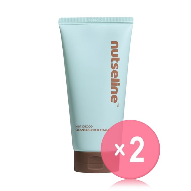 nutseline-Mint Choco Cleansing Pack Foam 2pcs Bundle Set