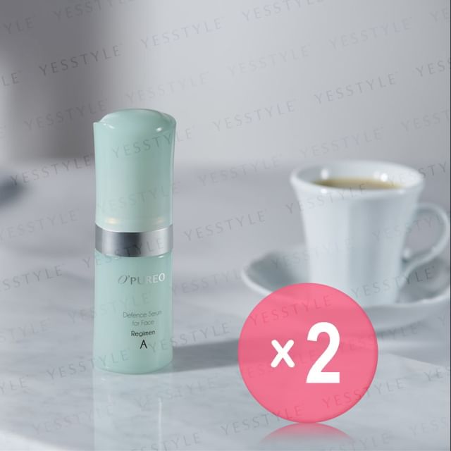 O-PUREO-Regimen A Defence Serum for Face 2pcs Bundle Set