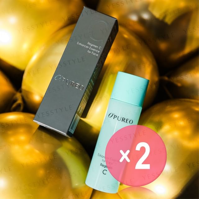 O-PUREO-Regimen C Enhancer Essence for Face 2pcs Bundle Set