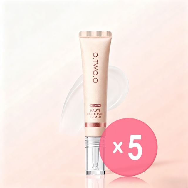 O-TWO-O-Haute Matte Pore Primer 5pcs Bundle Set