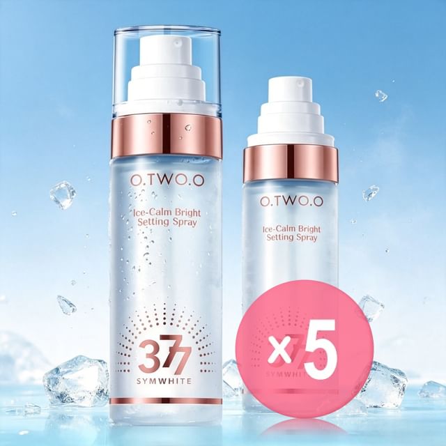 O-TWO-O-Ice-Calm Bright Setting Spray 5pcs Bundle Set