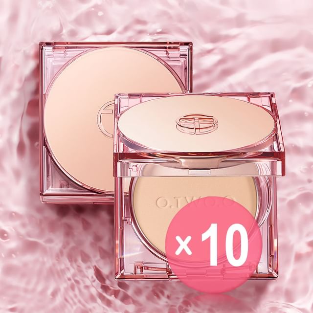 O-TWO-O-Mist Mirror Locking Powder - 3 Colors 10pcs Bundle Set