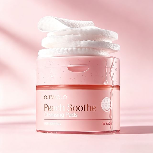 O-TWO-O-Peach Soothe Cleansing Pads