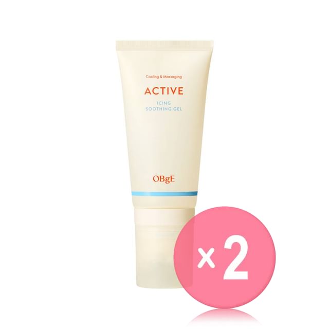 OBgE-Active Icing Soothing Gel 2pcs Bundle Set
