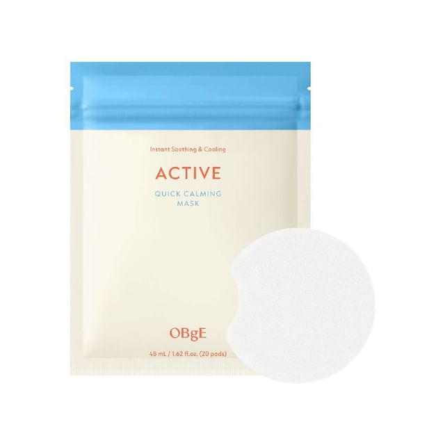 OBgE-Active Quick Calming Mask