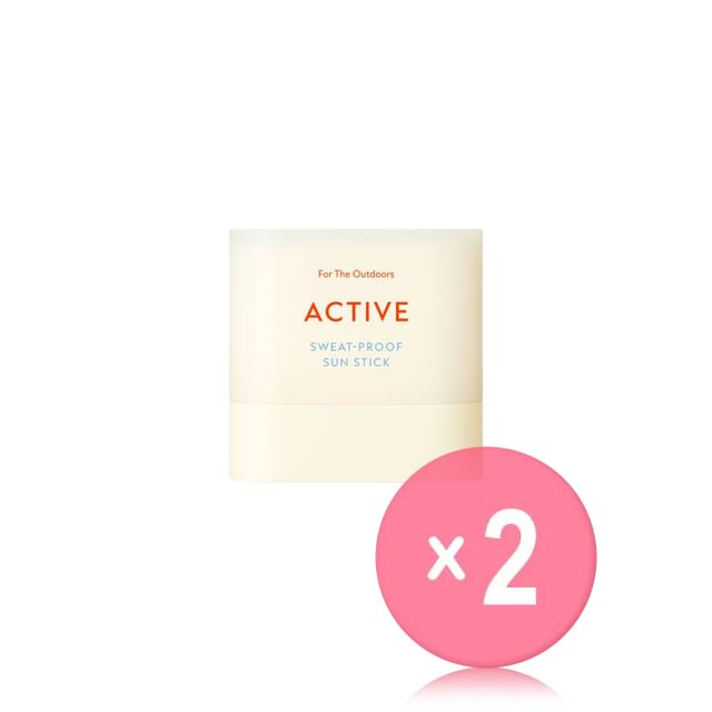 OBgE-Active Sweat-Proof Sun Stick Mini 2pcs Bundle Set