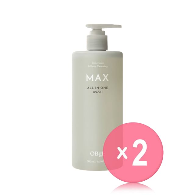 OBgE-Max All In One Wash 2pcs Bundle Set